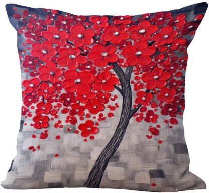 DALUCI Cotton Cushions Cover(45 cm*45 cm, Multicolor)