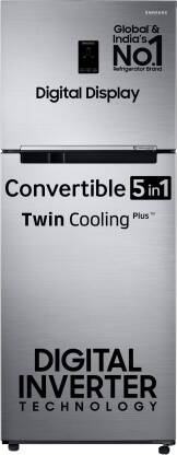 SAMSUNG 363 L Frost Free Double Door 2 Star Refrigerator with Digital