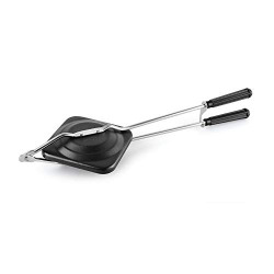 Cello Non-Stick Aluminium Sandwich Gas Toaster | Compatibility with Ga