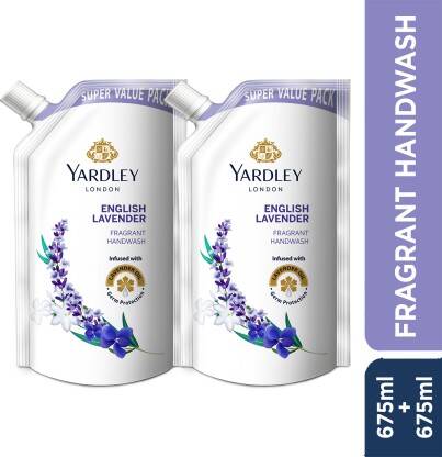 Yardley London English Lavender With Pure Lavender Oil and Germ Protec