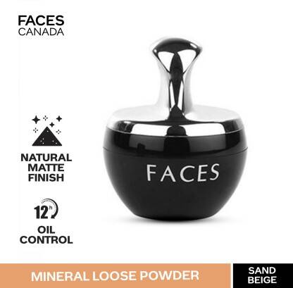 FACES CANADA Mineral Loose Powder with Oil Control and Natural Mineral