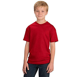 More & More Boy's Cotton Neck Hooded Sweatshirt (BTS Hoodies Kids_Red