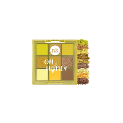 NICKA K POP NEON NINE COLOR EYESHADOW PALETTE - OH HONEY