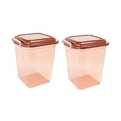Nayasa Store In 17 | Storage Jar | Kitchen Organiser | BPA Free | Stac