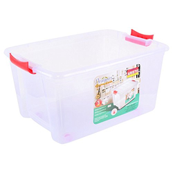 ARISTO PLASTIC 25 L MULTIPURPOSE RECTANGULAR STORAGE AND TOY BOX WITH