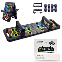 FitHead 15 in 1 Pushup Board for Strength Training, Fitness and Exerci