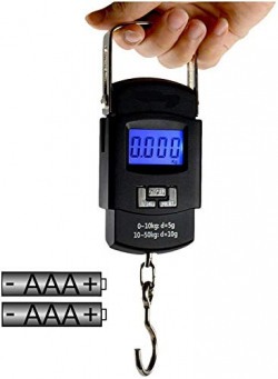 GLUN Electronic Portable Digital LED Screen Luggage Weighing Scale, 50