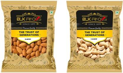 BLK FOODS SELECT 1000G NATURAL CALIFORNIA ALMOND & CASHEW| DRY FRUITS
