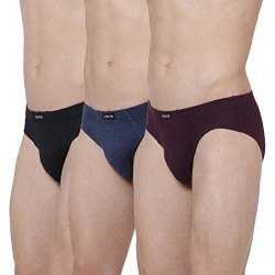 Levi's Men's Cotton Style #011 Comfort Regular Fit Solid Brief (Pack o