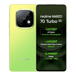 realme NARZO 70 Turbo 5G (Turbo Green,6GB RAM,128GB Storage) | Segment