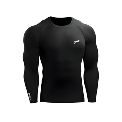 JUST RIDER FULL SLEEVE COMPRESSION T-SHIRT - ATHLETIC BASE LAYER TIGHT