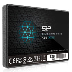 Silicon Power Ace A55 256GB SATA SSD, Up to 500MB/s, 3D NAND with SLC