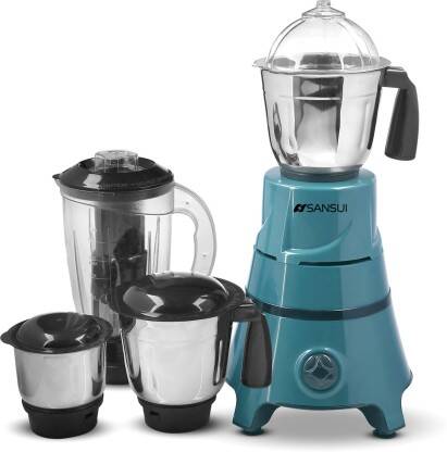 Sansui pro 750 W Juicer Mixer Grinder(Flash | 4 Jars | Green, Black)
