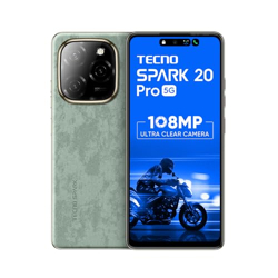 Tecno Spark 20 PRO 5G (Neon Green, 8GB+128GB) | 108MP Ultra Clear Imag