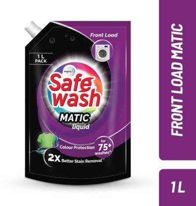SafeWash by Wipro Front Load Matic With 2X Stain Removal Premium Fresh