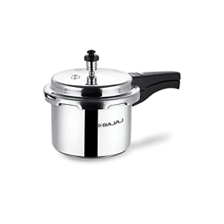 Bajaj PCX 3 liter Outer Lid Stainless Steel Induction Bottom Pressure