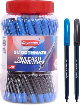Reynolds Smoothmate Ball Pen(Pack of 50, Ink Color - Multicolor)