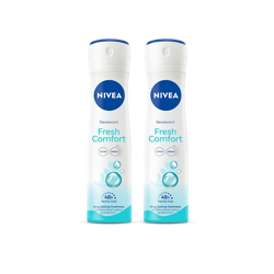 Nivea Women Set Of 2 Fresh Comfort 48Hr Protection Deodorant Spray - 9
