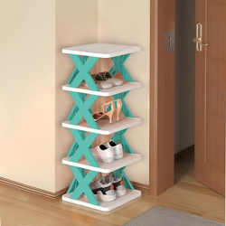 KIMANA MULTI-LAYER EASY TO ASSEMBLE, FOLDABLE PLASTIC SHOE RACK HOLDER
