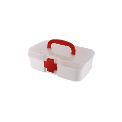Cello Medico White Rectangular Small First Aid Box