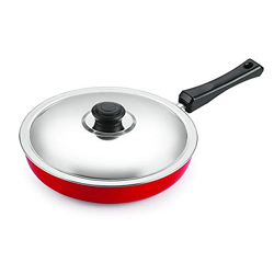 Nirlon Kitchen Cooking Non- Stick Aluminium Gas Stove Compatible Fry P