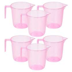 Kuber Industries Pack of 6 Bathroom Mug | Multipurpose Bath Rinse Mug