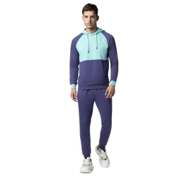 FYLTR Men's Colourblock Hoodie & Jogger Casual Co-ord Set - Raglan Sle
