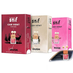 The Old Natural Premium Car Vent Perfume - 10ml | Long-Lasting Oudh Ca