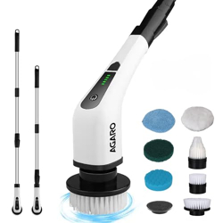 AGARO ROYAL ELECTRIC SPIN SCRUBBER,CLEANING BRUSH SCRUBBER FOR HOME, 4