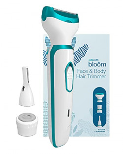 Caresmith Bloom 4 in 1 Face & Body Hair Trimmer for Women | 3 Heads- B