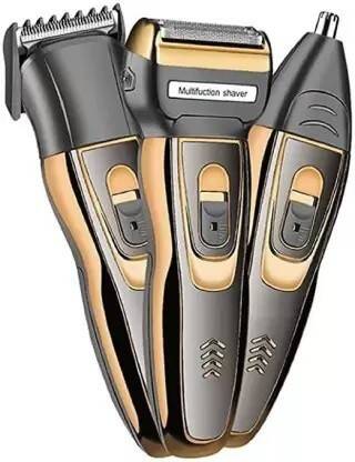 ZATCO Multipurpose Shaver for Men Women (Gold, Black) Trimmer 60 min