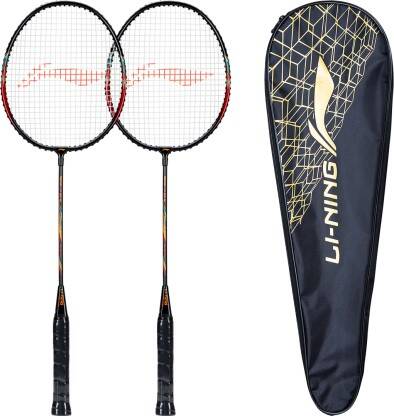 LI-NING Smash XP 60 IV Badminton Racket (Set of 2 + 1 Full Cover) (Str