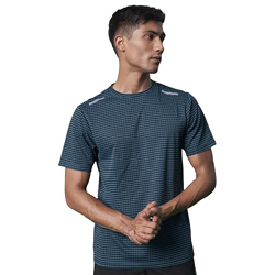 FitMonkey Sports Crew neck Stretchable dry fit Tshirt | Regular fit Te
