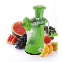 GLUN Manual Juicer for Fruits & Vegetables - BPA-Free | Come with Stee