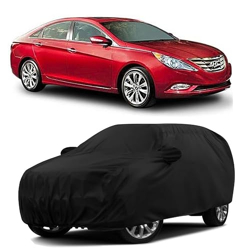 Sulfar 100% Water Resistant Car Body Cover Compatible with Mirror for