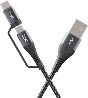 BOAT USB TYPE C CABLE 3 A 1.5 M DEUCE USB 330 2-IN-1 MICRO USB AND WIT
