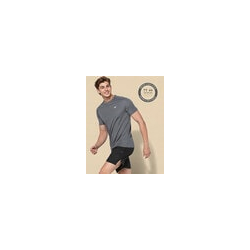 Regular Fit Crew-Neck T-Shirt with Placement Logo Print