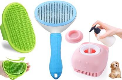 TRENDKART DOG GROOMING KIT - PET GROOMING KIT - DOG COMBO SET - DOG BR