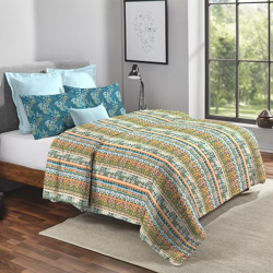 TRIDENT QUEEN SIZE COMFORTER BLANKET, 144 THREAD COUNT, 100% COTTON SH