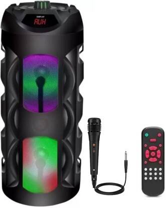 LIMBRO d85 speaker with mic 40 W Bluetooth Tower Speaker(Black, 2.0 Ch