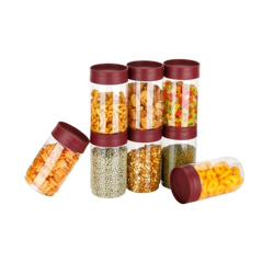 HomeWiz 1500ml Airtight Kitchen Storage Container Set (Set of 8) | 8 x