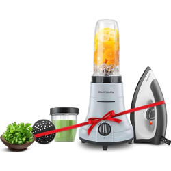 LONGWAY SAGE 500 WATT JUICER MIXER GRINDER WITH 2 JARS FOR GRINDING, M