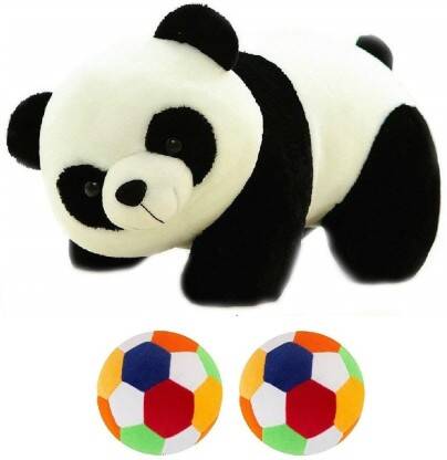 MPR ENTERPRISES Panda & softball soft toy for kids'children & girls pl