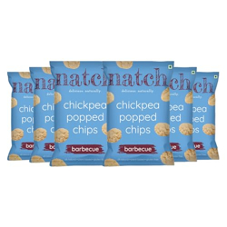 Natch Chickpea Popped Chips, Never Fried, Low Calorie, 100% All Natura