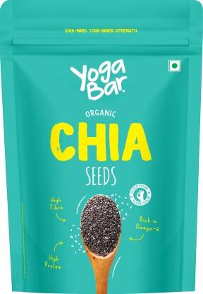 YOGABAR RAW CHIA SEEDS POUCH FOR WEIGHT LOSS MANAGEMENT CHIA SEEDS(250