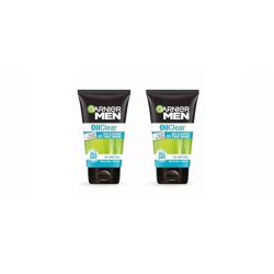 Garnier Men Oil Clear Deep Cleansing Face Wash, Mineral Clay and Menth