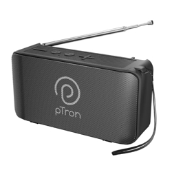 pTron Musicbot Groove Mini Bluetooth Speaker, 10W Immersive Sound, 6H