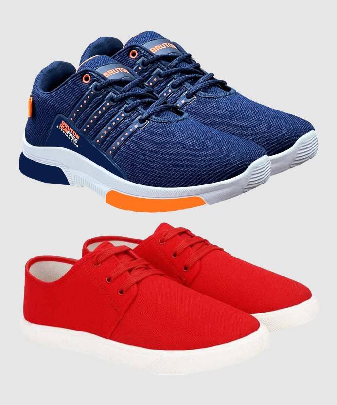 Combo Pack of 2 Sports Shoes Running Shoes For Men Running Shoes For M