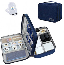 SEAGULL FLIGHT OF FASHION DOUBLE LAYER ELECTRONIC GADGET ORGANIZER CAS