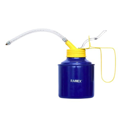 Ramex Oil Can, Oil Can For Vehicles, Multipurpose Metal Oil Can Pump O